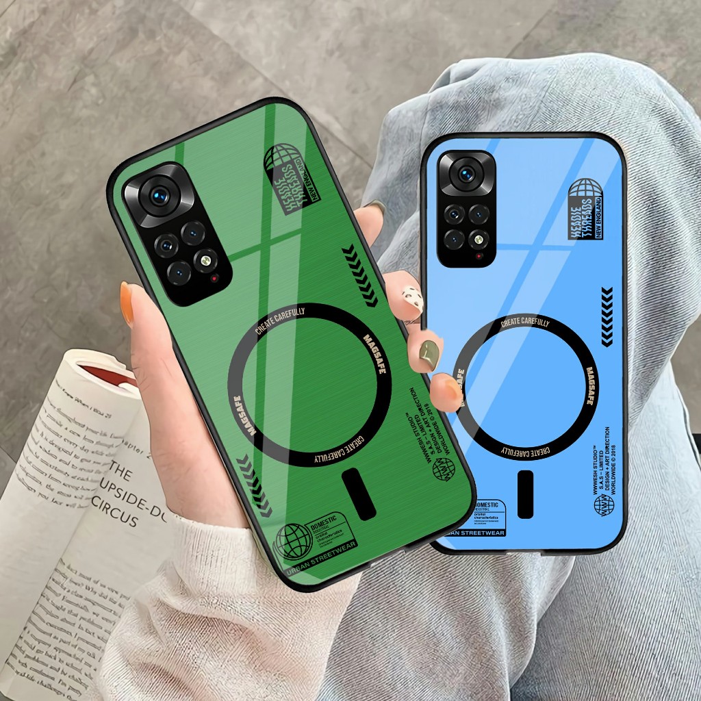 Softcase Kaca Xiaomi Redmi Note 11 4G Note 11 Pro 5G - Case Hp Redmi Note 11 4G Note 11 Pro 5G - Kes