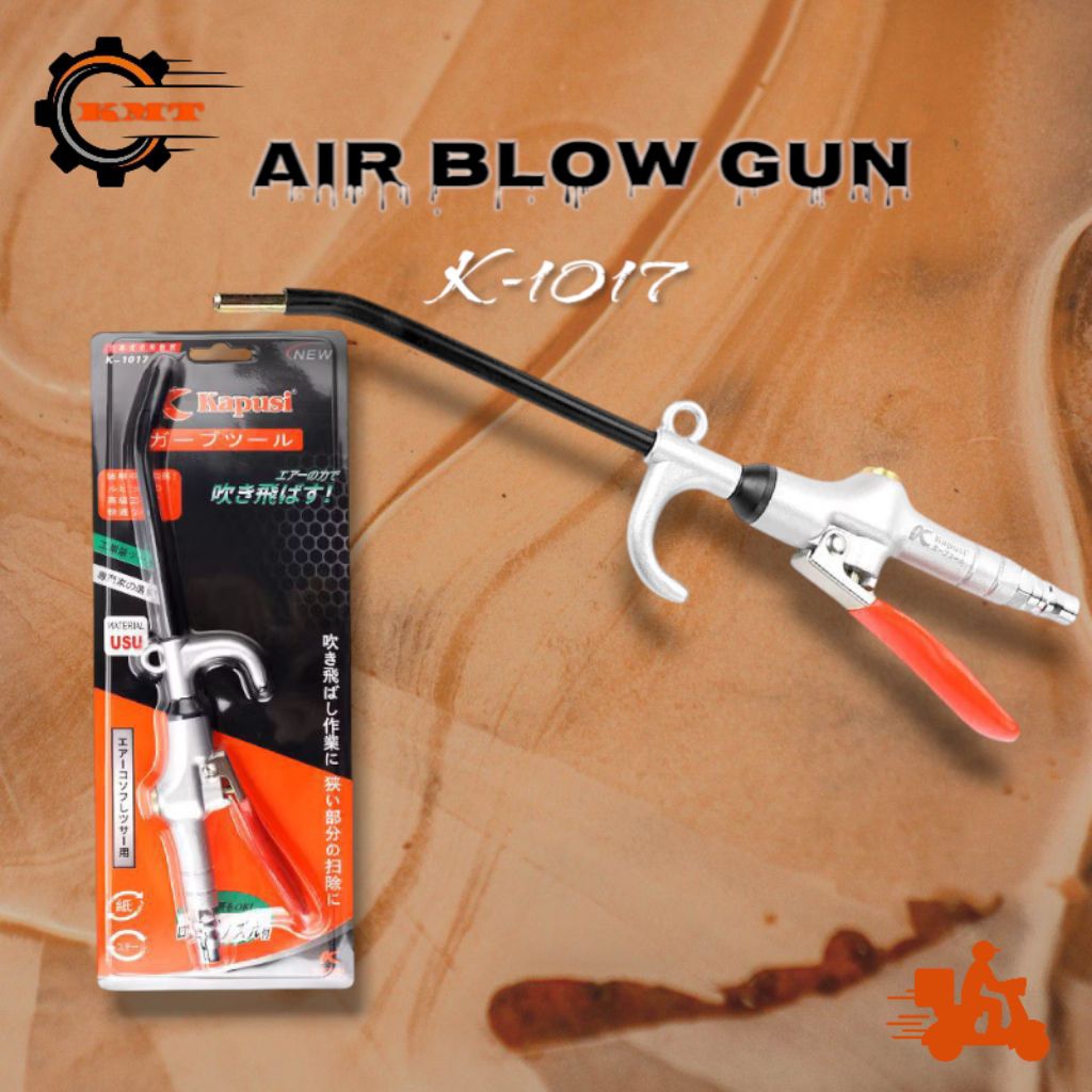 Kapusi Air Blow Gun Panjang /Semprotan Kompresor Angi/ Air Blow Gun / Pneumatic Besi K-1017