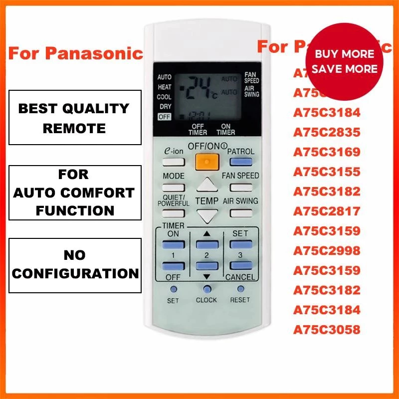 Panasonic Remote AC Panasonic ALL