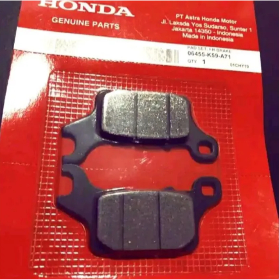 DISPAD KAMPAS REM DEPAN VARIO 150/VARIO 160 CBS