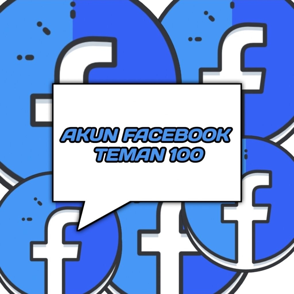 Akun Facebook Teman 100+ Full Akses