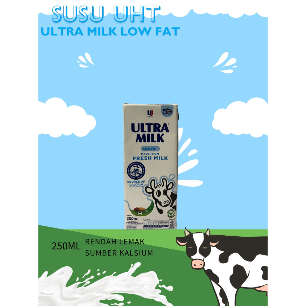 

Susu uht ultra milk low fat 250ml masa kadaluwarsa panjang