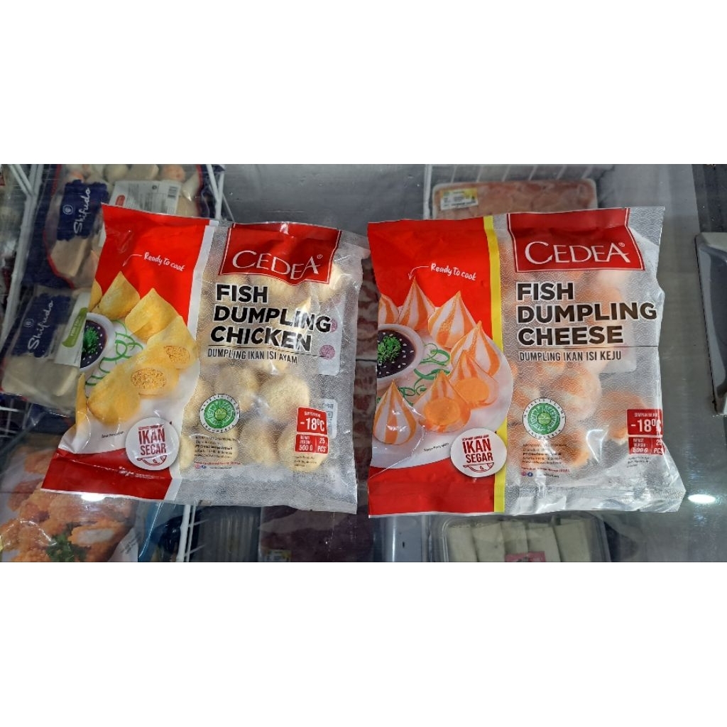 

Dumpling cedea ayam / keju 500grm