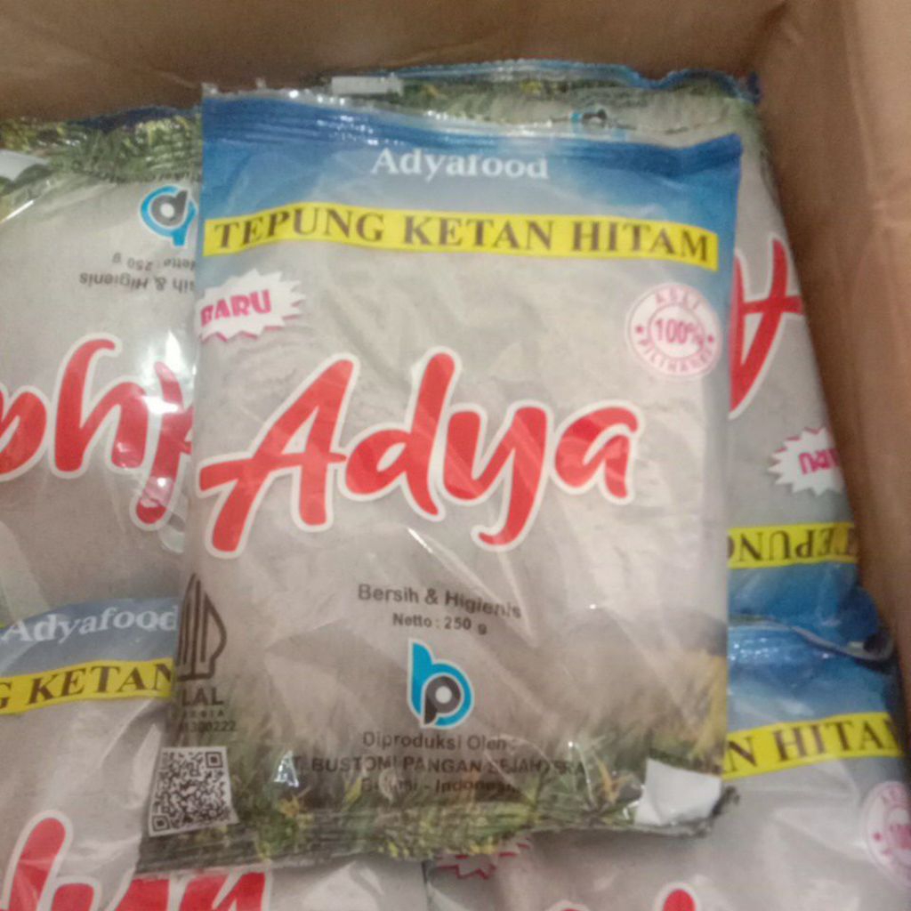 

Tepung Ketan Hitam Adya Berat 250gr