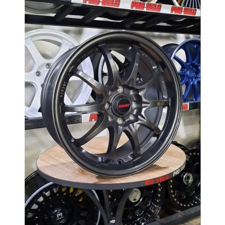 Velg Mobil Ring 14 PCD 4×100/114.3 Rep. VolkRays CE28 Racing Wheel Brave A1018