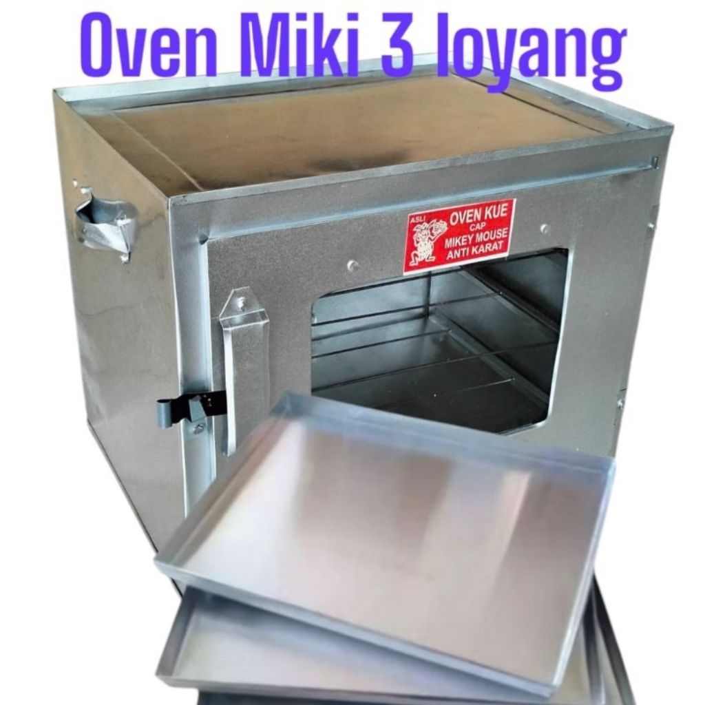 Oven tangkring 3 susun oven kue kompor bima anti karat