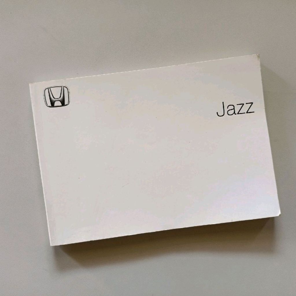 BUKU PEDOMAN PEMILIK MANUAL BOOK HONDA JAZZ ORIGINAL