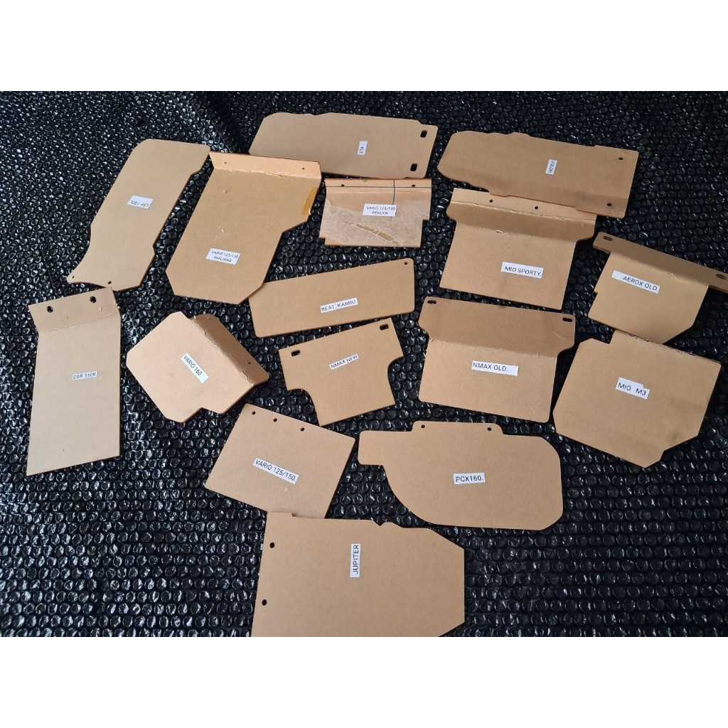 Mudflap Akrilik 3mm bening