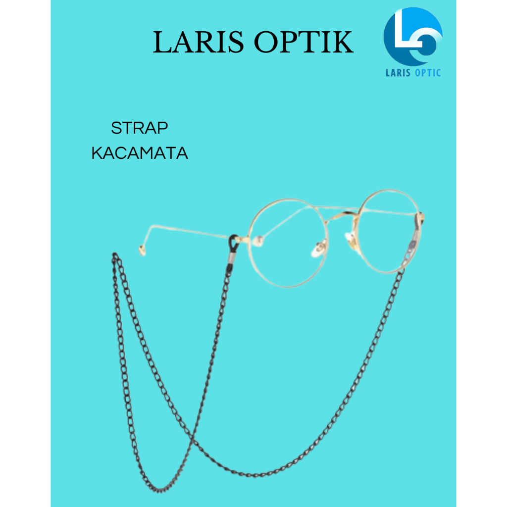 Strap kacamata UNISEX | Rantai kacamata | Tali kacamata | Gantungan kacamata | Strap emas | Strap Si