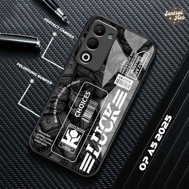 Case Kaca Oppo A5 2025 Case hp Oppo A5 2025 Casing Hp For Oppo A5 2025 Softcase Hp Untuk Oppo A5 202