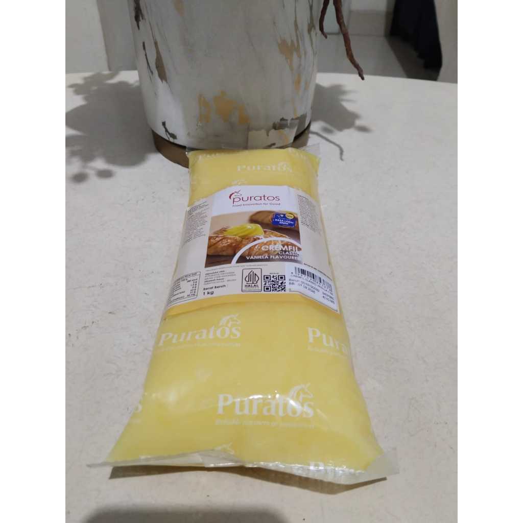 

Puratos Cremfil - Premium Siap Pakai Rasa Vanilla dan Durian