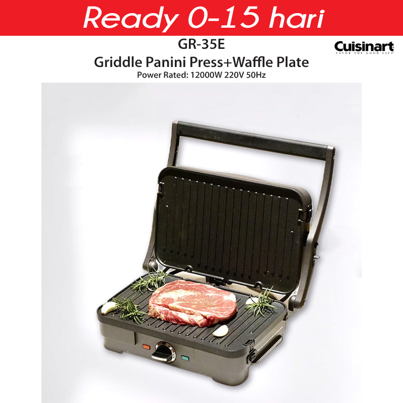 CUISINART GR-35E Griddle household multi-function grilled steak frying machine smokeless grill pan m