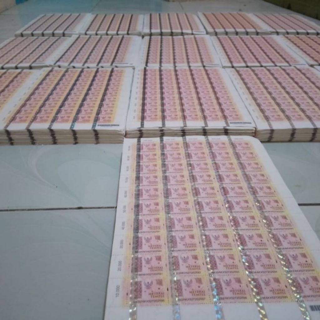 

PERANGKO 10000 POS ATK Kantor