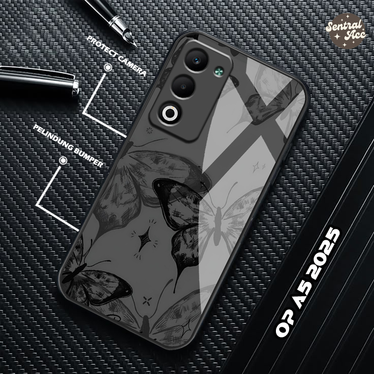 Case Kaca Oppo A5 2025 Case hp Oppo A5 2025 Casing Hp For Oppo A5 2025 Softcase Hp Untuk Oppo A5 202