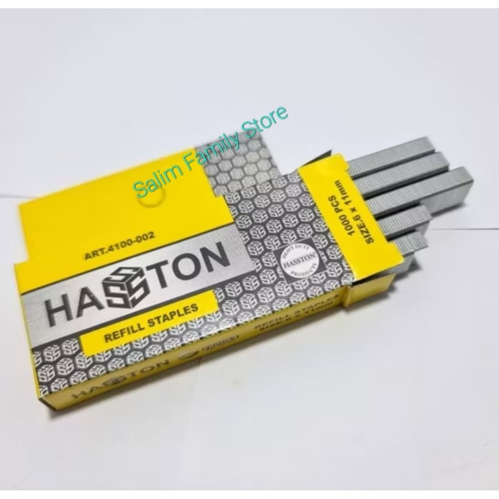 

Anak Hekter Refill Staples Ukuran 6x11mm Hasston