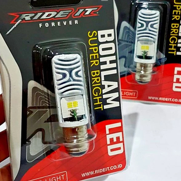 Lampu LED motor Ride It H6 AC DC BEBEK MATIC DOP k1 Ride It
