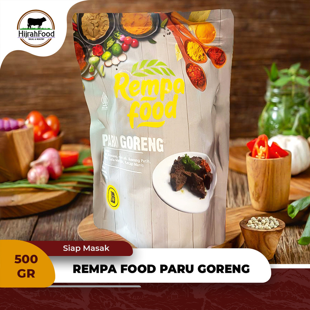 

Rempa Food Daging Paru Sapi / Beef Paru Goreng Siap Masak 400 gr