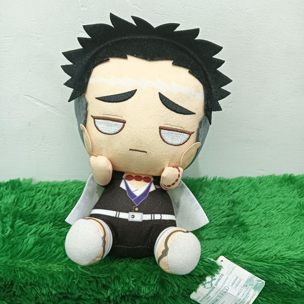 ✨NEW✨ GYOMEI DEMON SLAYER KIMETSU NO YAIBA BONEKA PLUSH ANIME