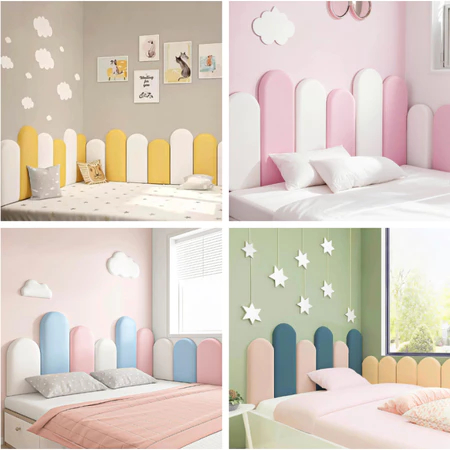 Headboard Wallpanel 3D Stiker Dinding Dekorasi Rumah