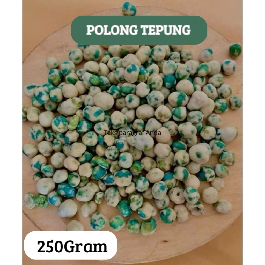 

(250gr)KACANG POLONG TEPUNG