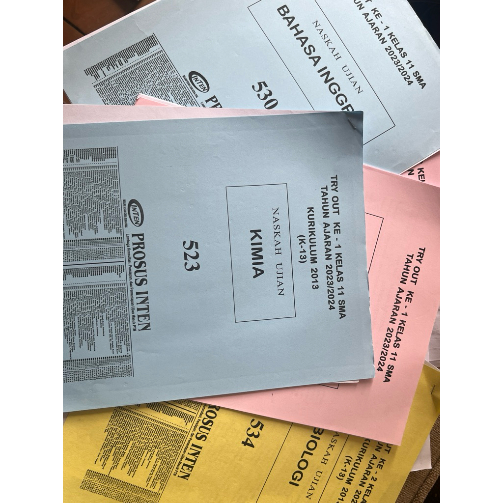 soal to inten kelas 11 per mapel k13