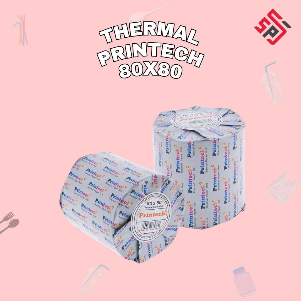 

Thermal printech 80x80 isi 50 pcs