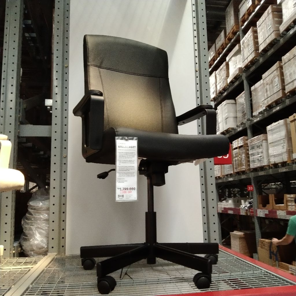 Swivel Chair Kursi Kantor Beroda Adjustable Kursi Putar