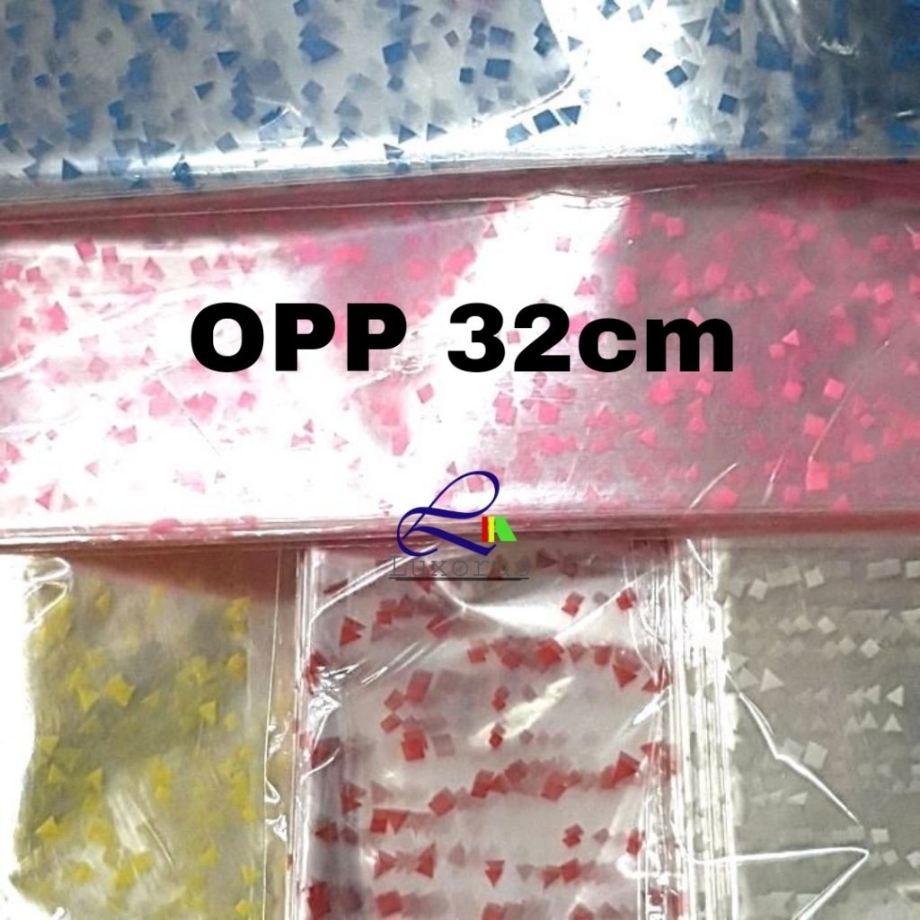 

Kantong Plastik OPP Parcel 32 CM Kemasan Bingkisan Kado