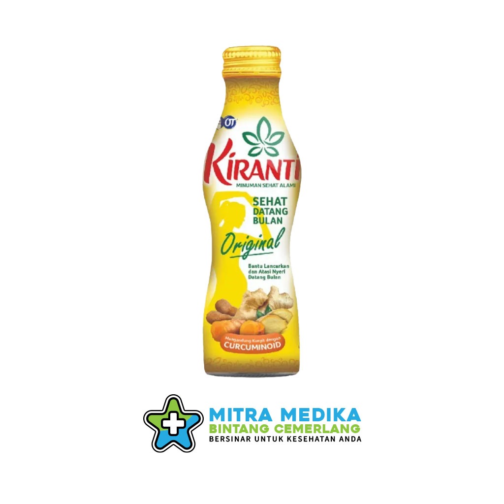 KIRANTI ORIGINAL SEHAT DATANG BULAN BANTU LANCARKAN HAID (1 BOTOL@150ML)
