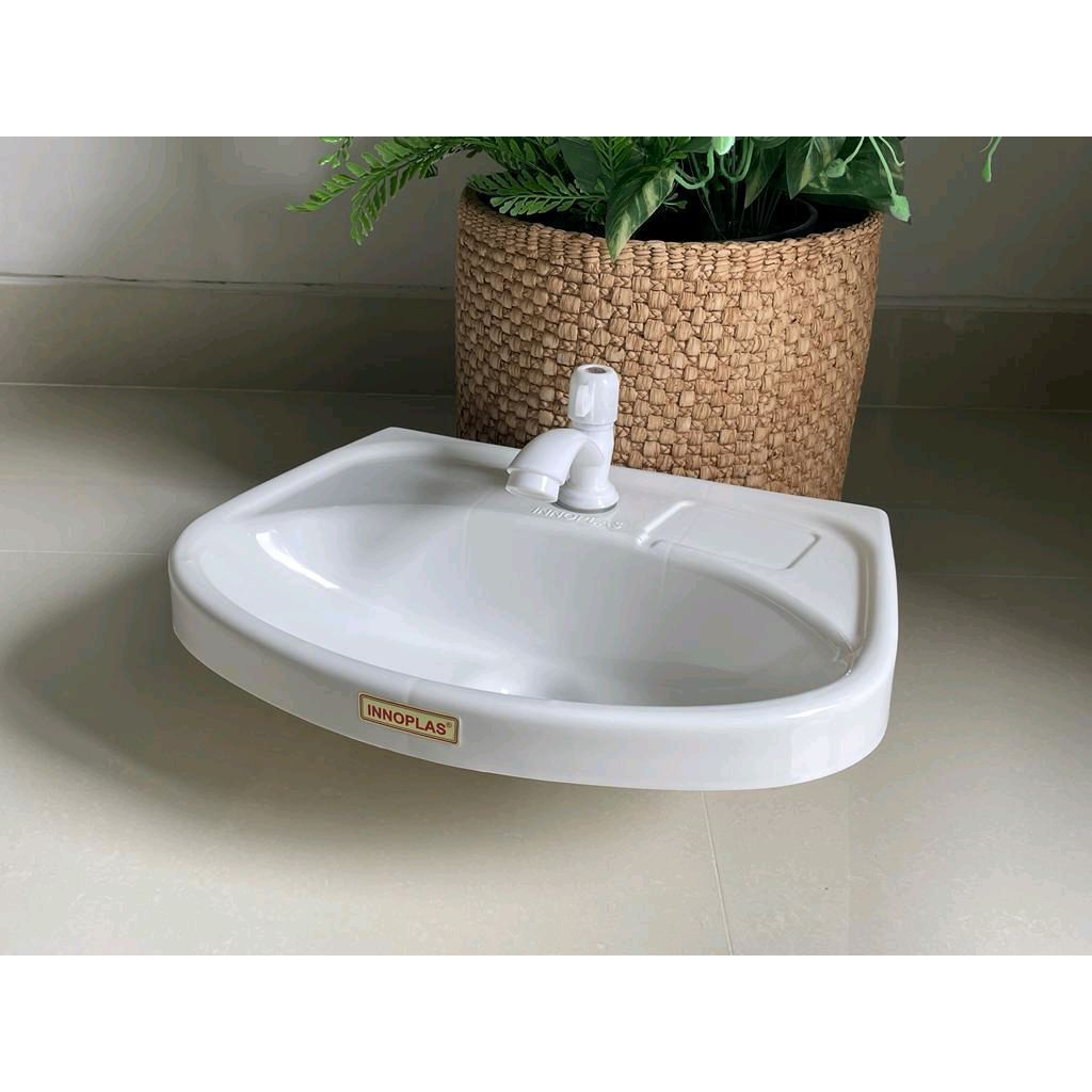 Wastafel Plastik INNOPLAS mini murah plastik ringan non keramik portable outdoor cuci tangan cuci pi