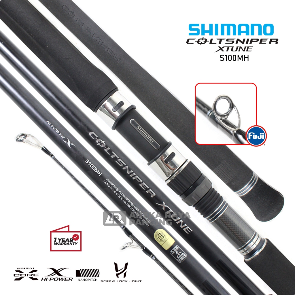 Joran Jigging Shimano COLTSNIPER XTUNE 300CM | Spiral X Core | Jigging