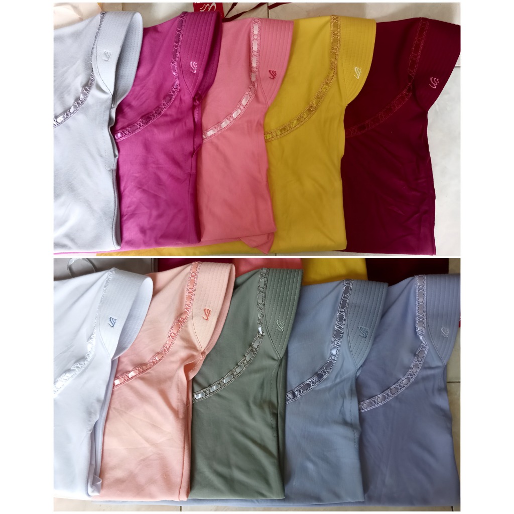 Rabbani HEMY Warna - Kerudung Bergo KAA Rabbani ORI Serut Belakang