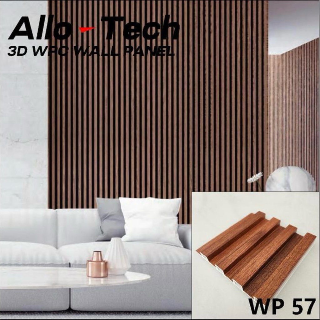 Allo Tech 3D WPC Wall Panel. Kode: WP 57