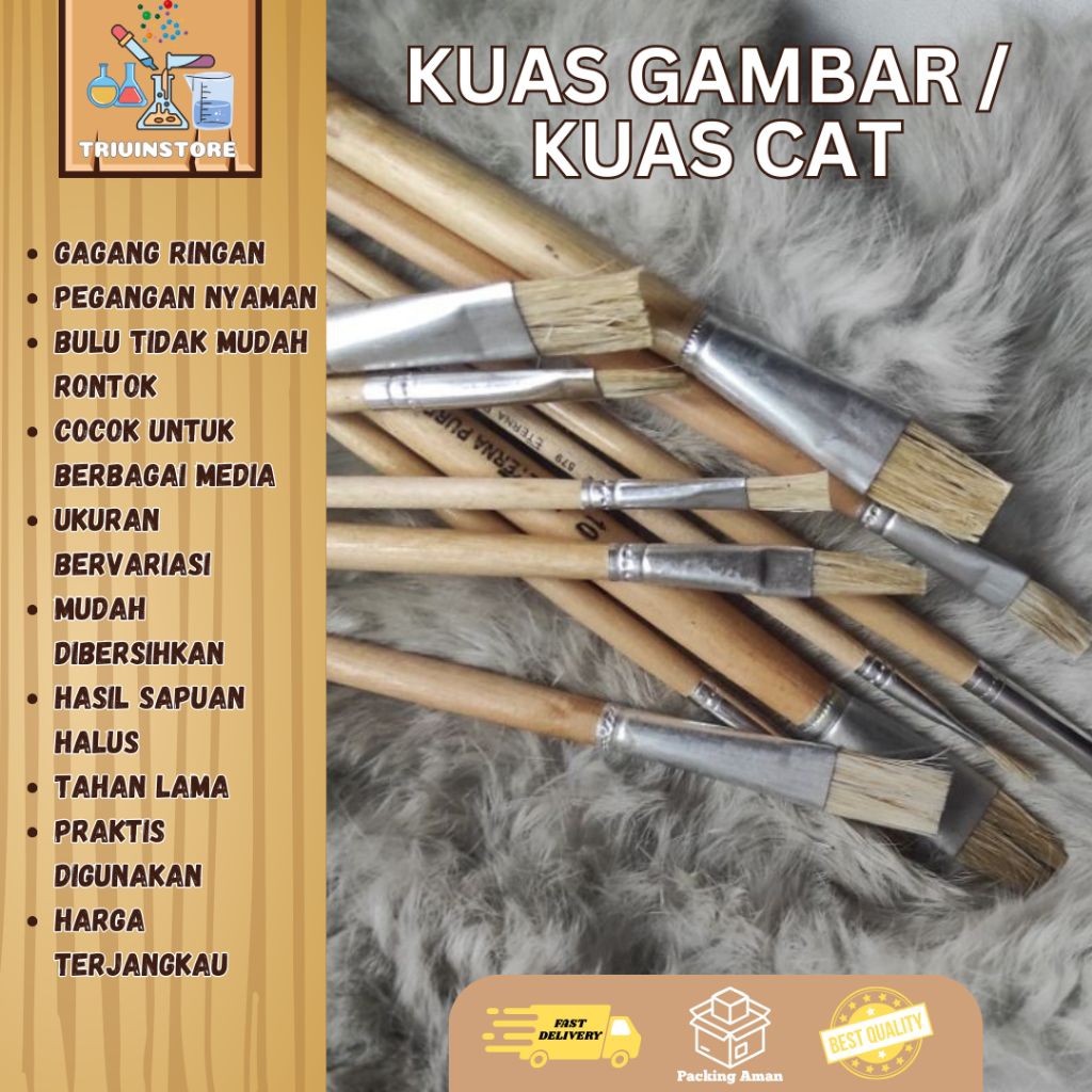 

Kuas Gambar / Kuas Cat