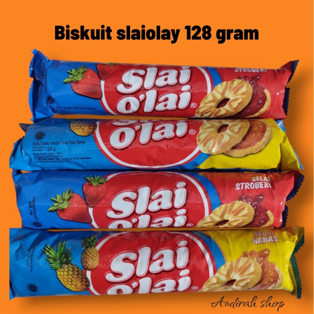 

Biskuit Slai olay roll 128 gram