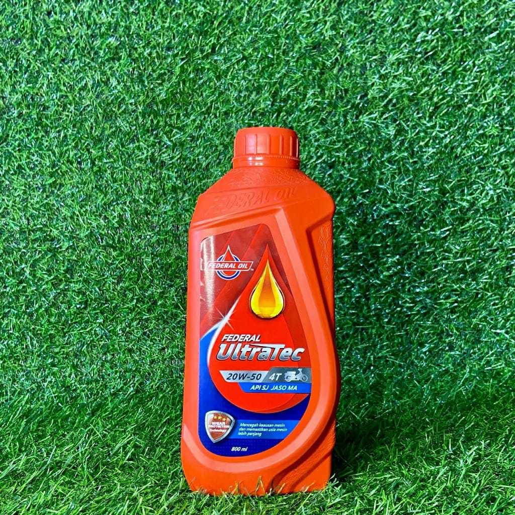 Oli mesin Federal Oil Federal Ultratec 800ml 4T