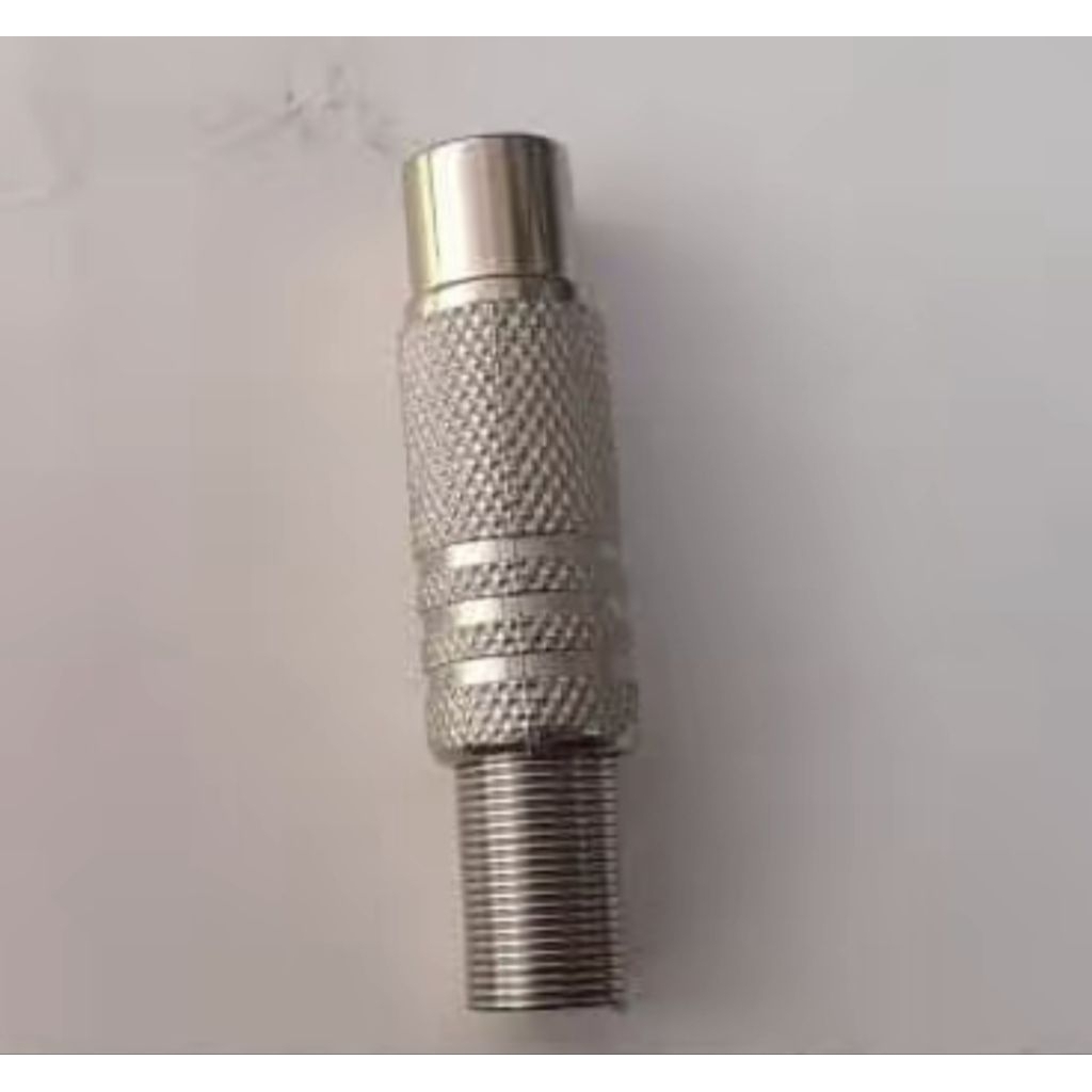 Konektor TV male / jek konektor / jack connector tv male laki-laki Jack TV Male Konektor Coaxial Mal
