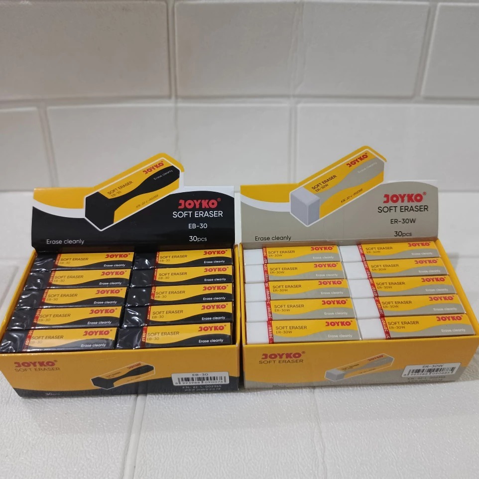 

GROSIR 1 PACK ISI (20PCS) PENGHAPUS BESAR JOYKO ERASER ER-20BL 526-B20 TERMURAH