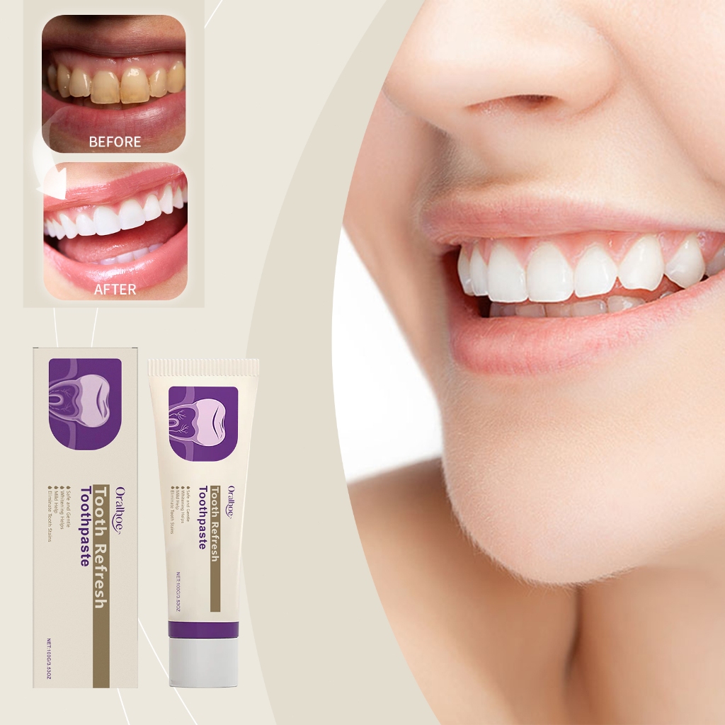 Oralhoe Powerfit Ora2 Toothpaste 100g Pemutih Membersihkan Gigi Napas Segar Pasta Gigi Pasta Gigi Pe