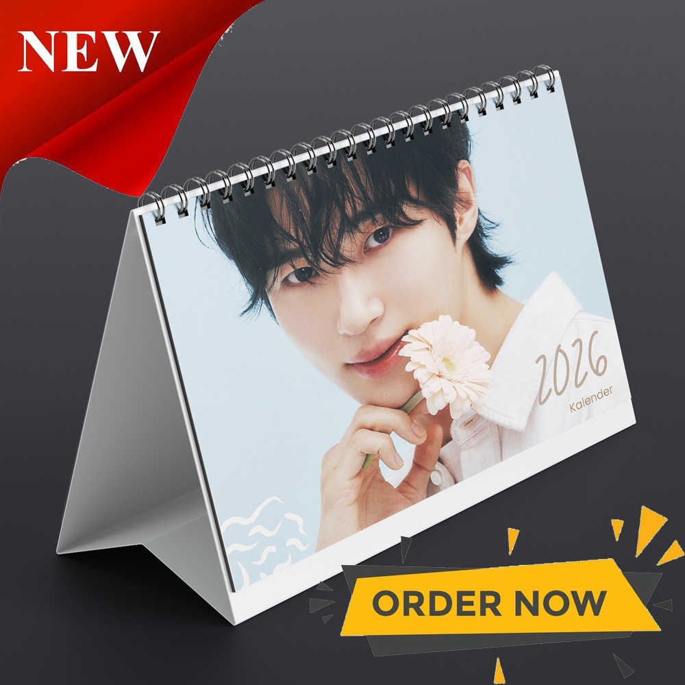 

A&M Kalender Byeon Woo Seok Kalender Meja Kalender 2026 Kalender K-POP