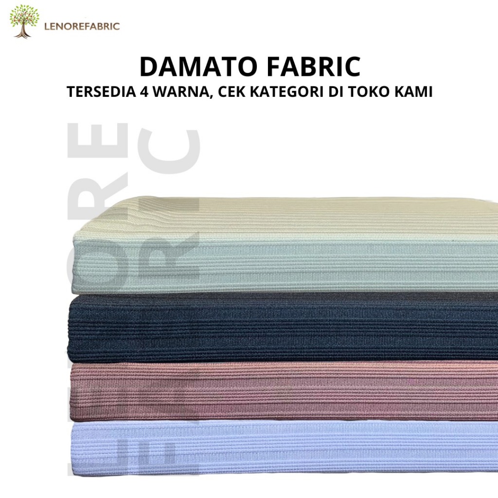 BAHAN KAIN • RIB KNIT PREMIUM - DAMATO FABRIC