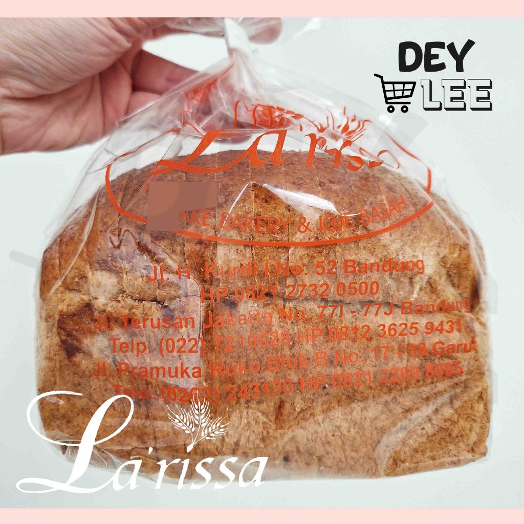 

LARISSA Roti Tawar Loaf Gandum Special Fresh Halal Bandung