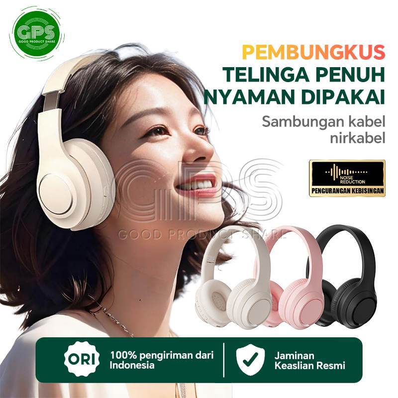 M6 Dipasang Di Kepala Headset Bluetooth Headset Silikon Yang Dapat Dilipat Mendukung Plug And Play