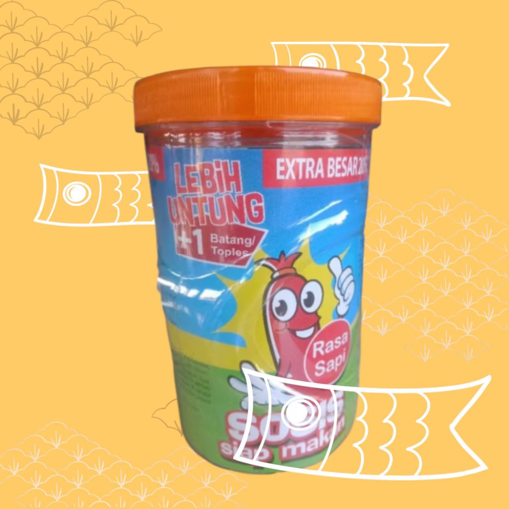 

Sosis so nice toples extra besar 20%