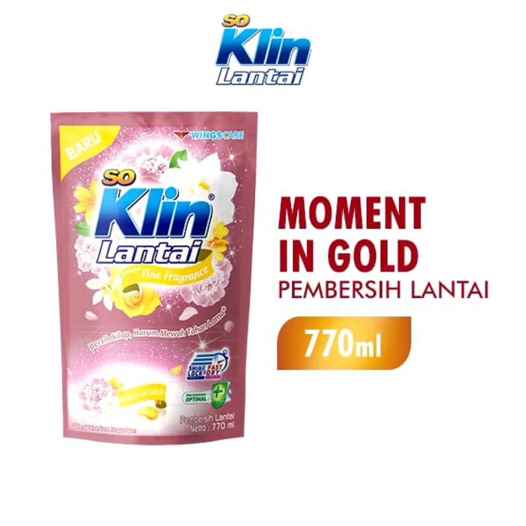 So Klin Lantai Fine Fragrance 770ml