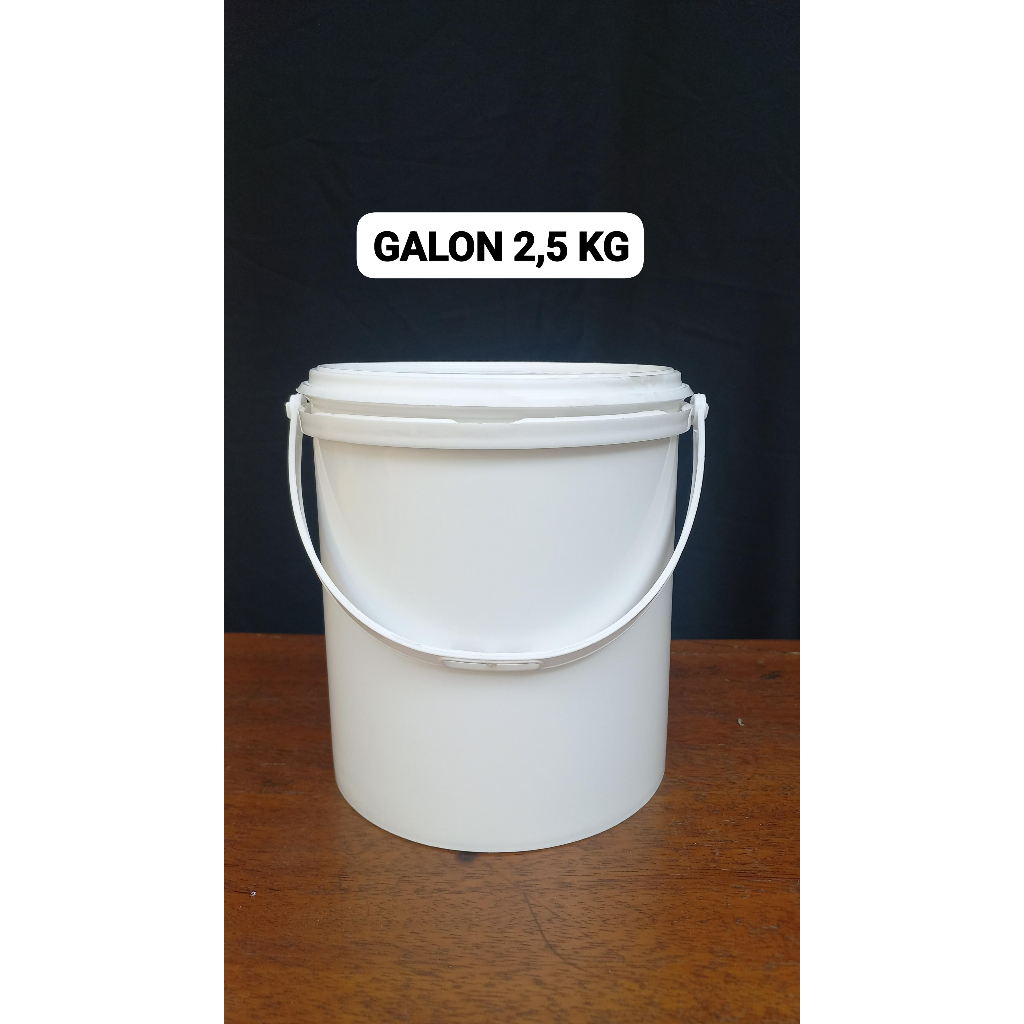 

GALON 2,5KG PSS + TUTUP GALON + PEGANGAN