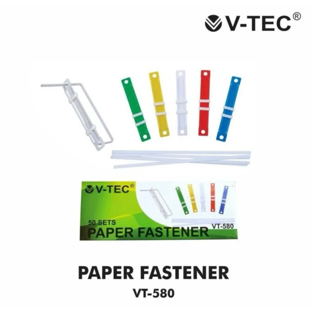 

PAPER FASTENER / ACCO V-TEC VT-580 WARNA / PUTIH