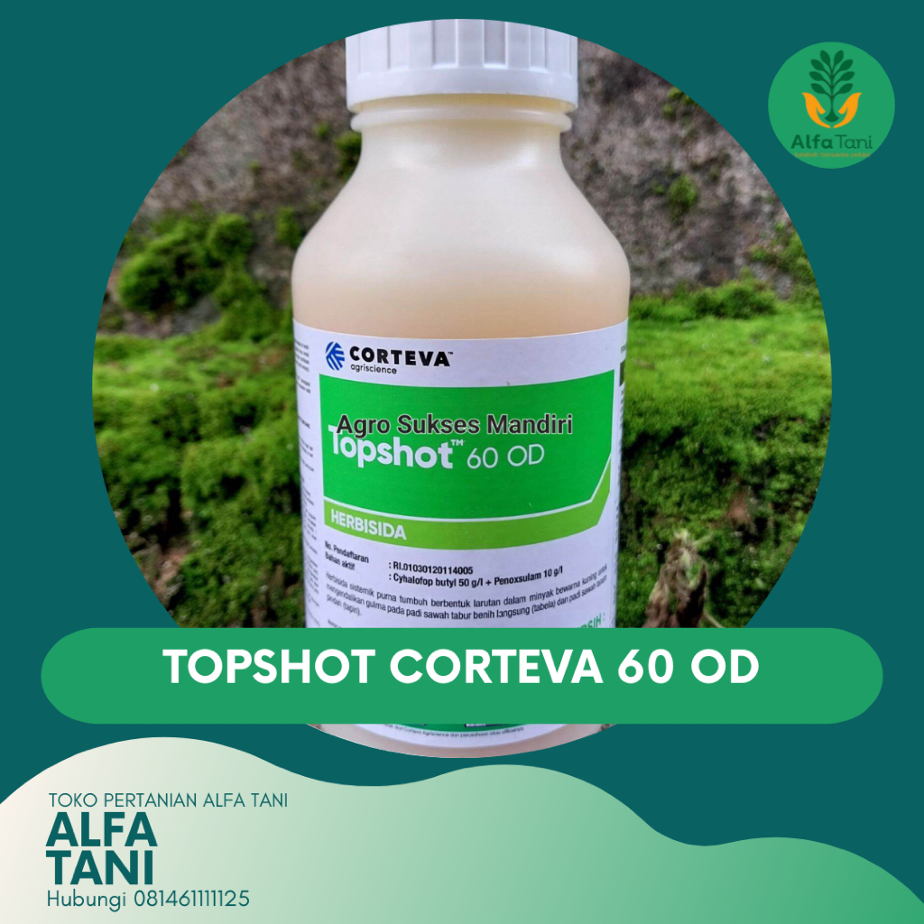TOPSHOT 60 OD 500 ML HERBISIDA / TOPSHOT 500 ML / TOPSHOT 500ML ORIGINAL