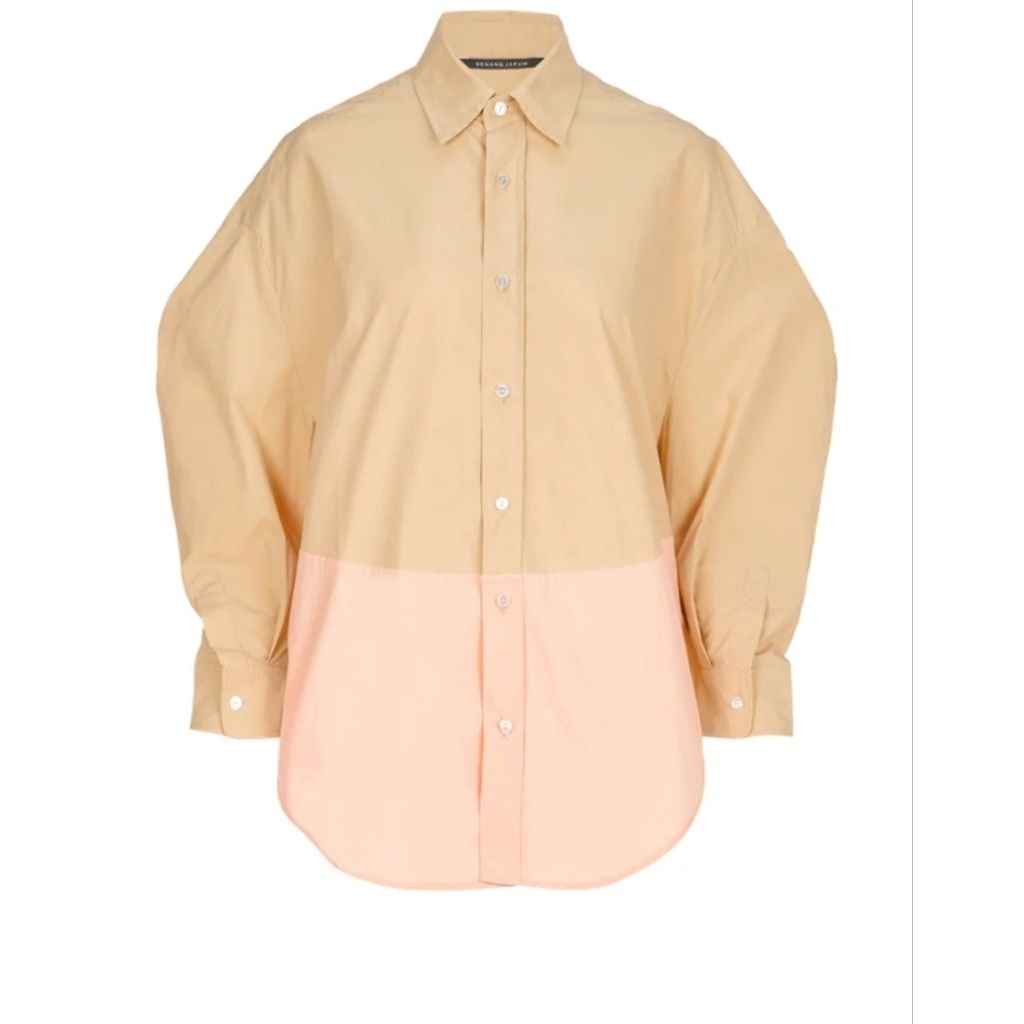 Benang Jarum Celine Puffy Shirt Pink
