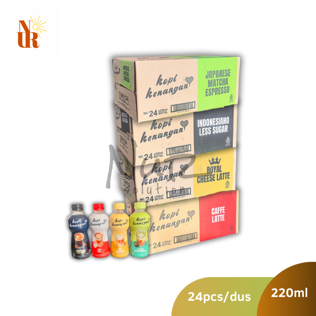 

Kopi Kenangan 220ml Isi 24pcs (Karton)